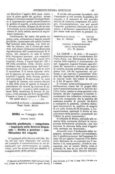 Annali della giurisprudenza italiana raccolta generale delle decisioni delle Corti di cassazione e d'appello in materia civile, criminale, commerciale, di diritto pubblico e amministrativo, e di procedura civile e penale