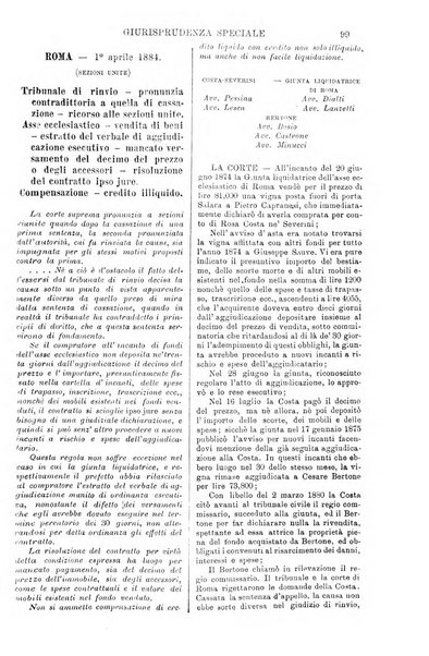 Annali della giurisprudenza italiana raccolta generale delle decisioni delle Corti di cassazione e d'appello in materia civile, criminale, commerciale, di diritto pubblico e amministrativo, e di procedura civile e penale