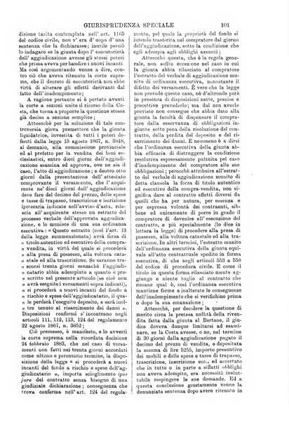 Annali della giurisprudenza italiana raccolta generale delle decisioni delle Corti di cassazione e d'appello in materia civile, criminale, commerciale, di diritto pubblico e amministrativo, e di procedura civile e penale