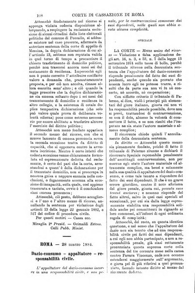 Annali della giurisprudenza italiana raccolta generale delle decisioni delle Corti di cassazione e d'appello in materia civile, criminale, commerciale, di diritto pubblico e amministrativo, e di procedura civile e penale