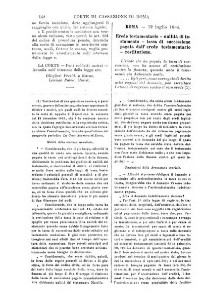 Annali della giurisprudenza italiana raccolta generale delle decisioni delle Corti di cassazione e d'appello in materia civile, criminale, commerciale, di diritto pubblico e amministrativo, e di procedura civile e penale