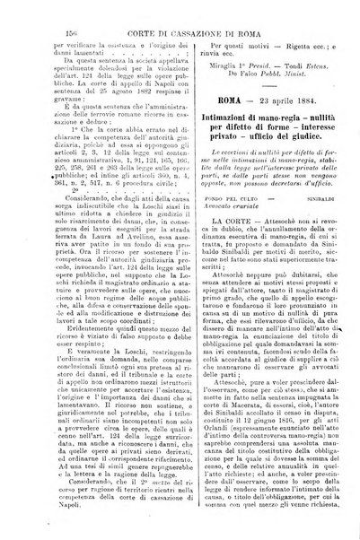 Annali della giurisprudenza italiana raccolta generale delle decisioni delle Corti di cassazione e d'appello in materia civile, criminale, commerciale, di diritto pubblico e amministrativo, e di procedura civile e penale