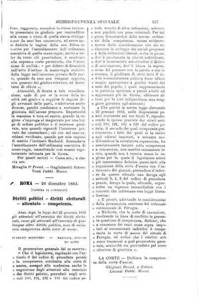 Annali della giurisprudenza italiana raccolta generale delle decisioni delle Corti di cassazione e d'appello in materia civile, criminale, commerciale, di diritto pubblico e amministrativo, e di procedura civile e penale