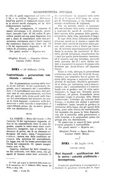 Annali della giurisprudenza italiana raccolta generale delle decisioni delle Corti di cassazione e d'appello in materia civile, criminale, commerciale, di diritto pubblico e amministrativo, e di procedura civile e penale