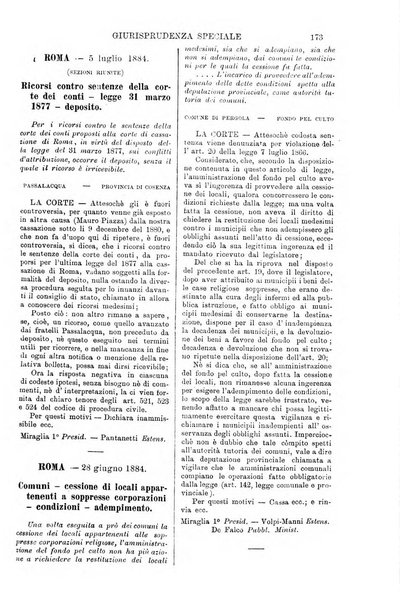 Annali della giurisprudenza italiana raccolta generale delle decisioni delle Corti di cassazione e d'appello in materia civile, criminale, commerciale, di diritto pubblico e amministrativo, e di procedura civile e penale