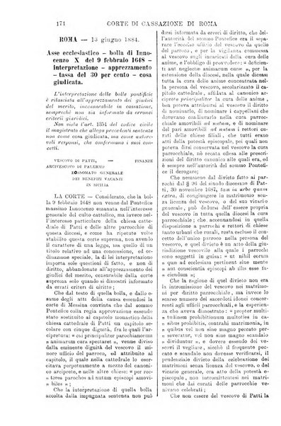 Annali della giurisprudenza italiana raccolta generale delle decisioni delle Corti di cassazione e d'appello in materia civile, criminale, commerciale, di diritto pubblico e amministrativo, e di procedura civile e penale