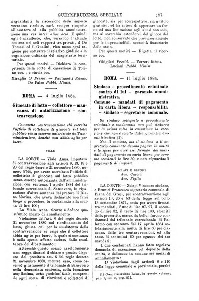 Annali della giurisprudenza italiana raccolta generale delle decisioni delle Corti di cassazione e d'appello in materia civile, criminale, commerciale, di diritto pubblico e amministrativo, e di procedura civile e penale