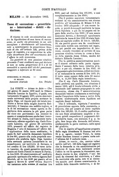 Annali della giurisprudenza italiana raccolta generale delle decisioni delle Corti di cassazione e d'appello in materia civile, criminale, commerciale, di diritto pubblico e amministrativo, e di procedura civile e penale