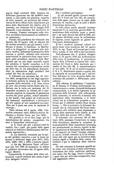 Annali della giurisprudenza italiana raccolta generale delle decisioni delle Corti di cassazione e d'appello in materia civile, criminale, commerciale, di diritto pubblico e amministrativo, e di procedura civile e penale