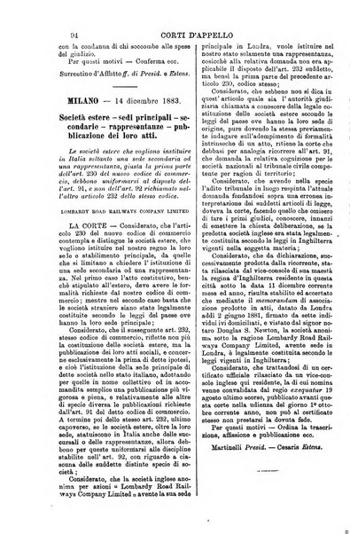 Annali della giurisprudenza italiana raccolta generale delle decisioni delle Corti di cassazione e d'appello in materia civile, criminale, commerciale, di diritto pubblico e amministrativo, e di procedura civile e penale