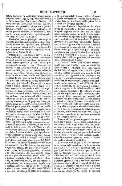 Annali della giurisprudenza italiana raccolta generale delle decisioni delle Corti di cassazione e d'appello in materia civile, criminale, commerciale, di diritto pubblico e amministrativo, e di procedura civile e penale