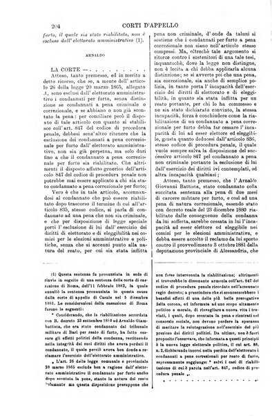 Annali della giurisprudenza italiana raccolta generale delle decisioni delle Corti di cassazione e d'appello in materia civile, criminale, commerciale, di diritto pubblico e amministrativo, e di procedura civile e penale