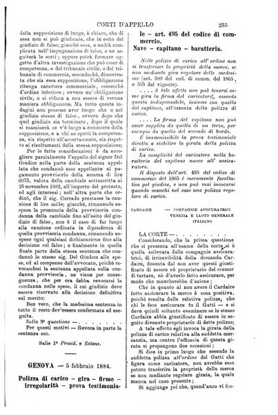 Annali della giurisprudenza italiana raccolta generale delle decisioni delle Corti di cassazione e d'appello in materia civile, criminale, commerciale, di diritto pubblico e amministrativo, e di procedura civile e penale