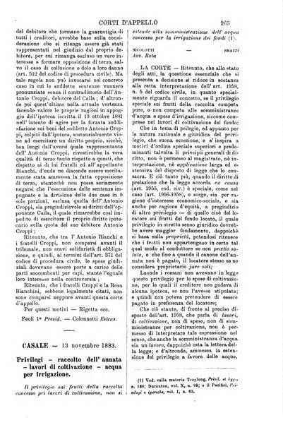 Annali della giurisprudenza italiana raccolta generale delle decisioni delle Corti di cassazione e d'appello in materia civile, criminale, commerciale, di diritto pubblico e amministrativo, e di procedura civile e penale