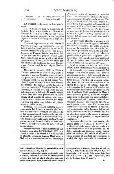 Annali della giurisprudenza italiana raccolta generale delle decisioni delle Corti di cassazione e d'appello in materia civile, criminale, commerciale, di diritto pubblico e amministrativo, e di procedura civile e penale