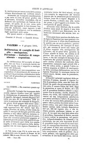 Annali della giurisprudenza italiana raccolta generale delle decisioni delle Corti di cassazione e d'appello in materia civile, criminale, commerciale, di diritto pubblico e amministrativo, e di procedura civile e penale