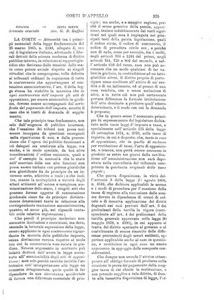 Annali della giurisprudenza italiana raccolta generale delle decisioni delle Corti di cassazione e d'appello in materia civile, criminale, commerciale, di diritto pubblico e amministrativo, e di procedura civile e penale