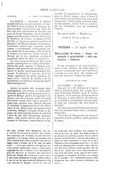 Annali della giurisprudenza italiana raccolta generale delle decisioni delle Corti di cassazione e d'appello in materia civile, criminale, commerciale, di diritto pubblico e amministrativo, e di procedura civile e penale