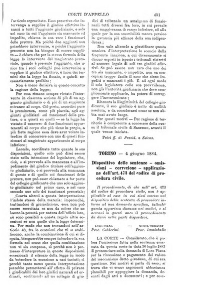 Annali della giurisprudenza italiana raccolta generale delle decisioni delle Corti di cassazione e d'appello in materia civile, criminale, commerciale, di diritto pubblico e amministrativo, e di procedura civile e penale