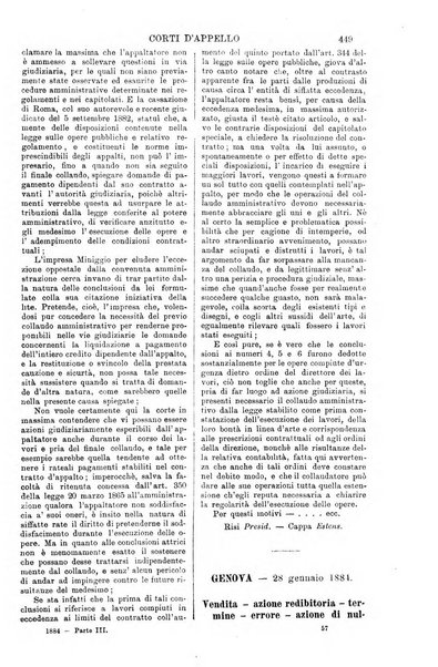 Annali della giurisprudenza italiana raccolta generale delle decisioni delle Corti di cassazione e d'appello in materia civile, criminale, commerciale, di diritto pubblico e amministrativo, e di procedura civile e penale