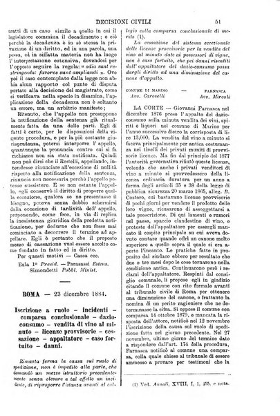 Annali della giurisprudenza italiana raccolta generale delle decisioni delle Corti di cassazione e d'appello in materia civile, criminale, commerciale, di diritto pubblico e amministrativo, e di procedura civile e penale