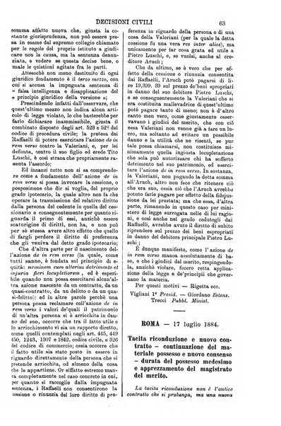 Annali della giurisprudenza italiana raccolta generale delle decisioni delle Corti di cassazione e d'appello in materia civile, criminale, commerciale, di diritto pubblico e amministrativo, e di procedura civile e penale