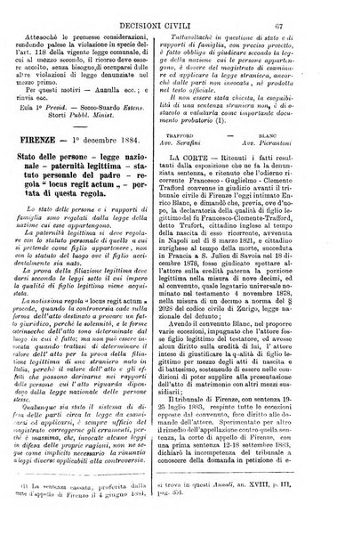 Annali della giurisprudenza italiana raccolta generale delle decisioni delle Corti di cassazione e d'appello in materia civile, criminale, commerciale, di diritto pubblico e amministrativo, e di procedura civile e penale