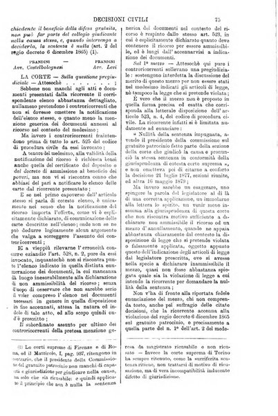 Annali della giurisprudenza italiana raccolta generale delle decisioni delle Corti di cassazione e d'appello in materia civile, criminale, commerciale, di diritto pubblico e amministrativo, e di procedura civile e penale