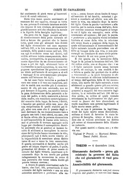 Annali della giurisprudenza italiana raccolta generale delle decisioni delle Corti di cassazione e d'appello in materia civile, criminale, commerciale, di diritto pubblico e amministrativo, e di procedura civile e penale