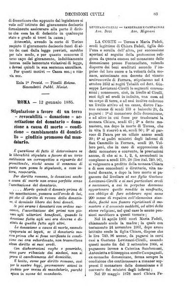 Annali della giurisprudenza italiana raccolta generale delle decisioni delle Corti di cassazione e d'appello in materia civile, criminale, commerciale, di diritto pubblico e amministrativo, e di procedura civile e penale