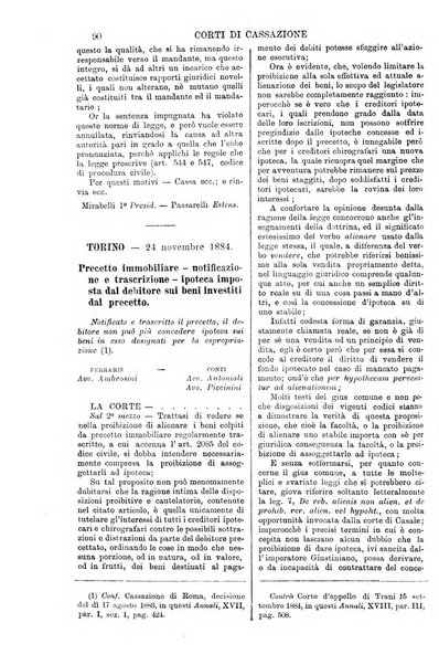 Annali della giurisprudenza italiana raccolta generale delle decisioni delle Corti di cassazione e d'appello in materia civile, criminale, commerciale, di diritto pubblico e amministrativo, e di procedura civile e penale