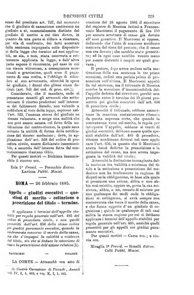 Annali della giurisprudenza italiana raccolta generale delle decisioni delle Corti di cassazione e d'appello in materia civile, criminale, commerciale, di diritto pubblico e amministrativo, e di procedura civile e penale