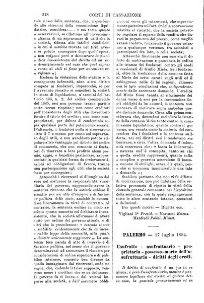 Annali della giurisprudenza italiana raccolta generale delle decisioni delle Corti di cassazione e d'appello in materia civile, criminale, commerciale, di diritto pubblico e amministrativo, e di procedura civile e penale