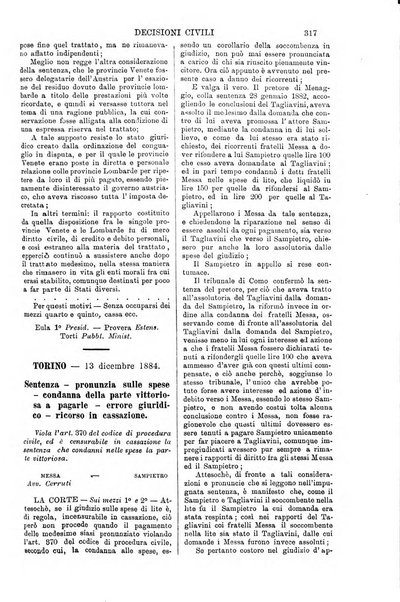 Annali della giurisprudenza italiana raccolta generale delle decisioni delle Corti di cassazione e d'appello in materia civile, criminale, commerciale, di diritto pubblico e amministrativo, e di procedura civile e penale