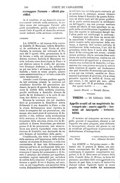 Annali della giurisprudenza italiana raccolta generale delle decisioni delle Corti di cassazione e d'appello in materia civile, criminale, commerciale, di diritto pubblico e amministrativo, e di procedura civile e penale