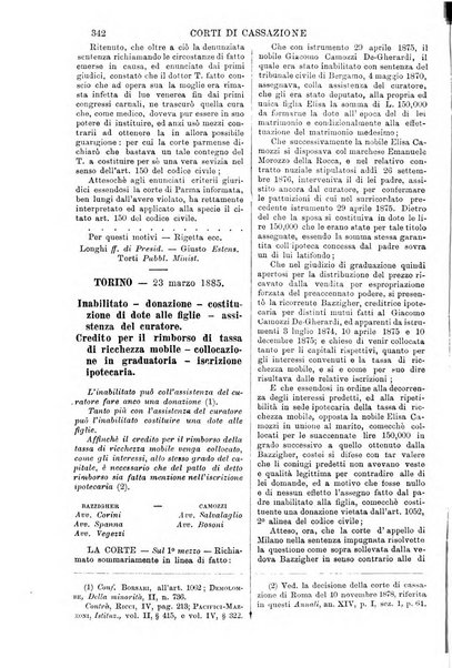 Annali della giurisprudenza italiana raccolta generale delle decisioni delle Corti di cassazione e d'appello in materia civile, criminale, commerciale, di diritto pubblico e amministrativo, e di procedura civile e penale