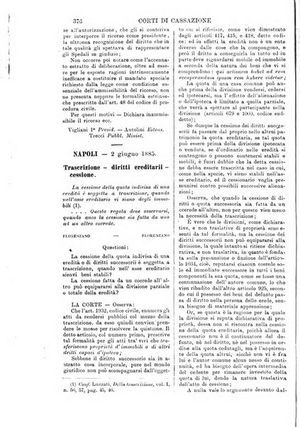 Annali della giurisprudenza italiana raccolta generale delle decisioni delle Corti di cassazione e d'appello in materia civile, criminale, commerciale, di diritto pubblico e amministrativo, e di procedura civile e penale