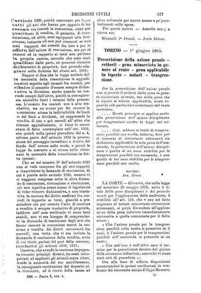 Annali della giurisprudenza italiana raccolta generale delle decisioni delle Corti di cassazione e d'appello in materia civile, criminale, commerciale, di diritto pubblico e amministrativo, e di procedura civile e penale