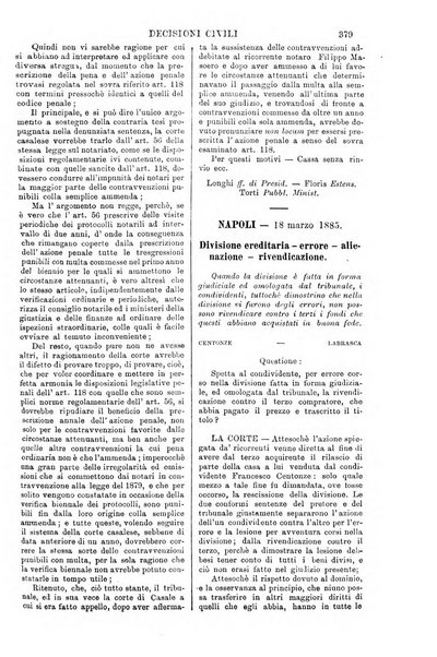 Annali della giurisprudenza italiana raccolta generale delle decisioni delle Corti di cassazione e d'appello in materia civile, criminale, commerciale, di diritto pubblico e amministrativo, e di procedura civile e penale