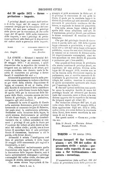 Annali della giurisprudenza italiana raccolta generale delle decisioni delle Corti di cassazione e d'appello in materia civile, criminale, commerciale, di diritto pubblico e amministrativo, e di procedura civile e penale