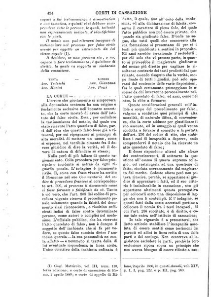 Annali della giurisprudenza italiana raccolta generale delle decisioni delle Corti di cassazione e d'appello in materia civile, criminale, commerciale, di diritto pubblico e amministrativo, e di procedura civile e penale