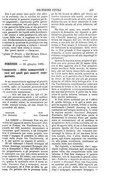 Annali della giurisprudenza italiana raccolta generale delle decisioni delle Corti di cassazione e d'appello in materia civile, criminale, commerciale, di diritto pubblico e amministrativo, e di procedura civile e penale