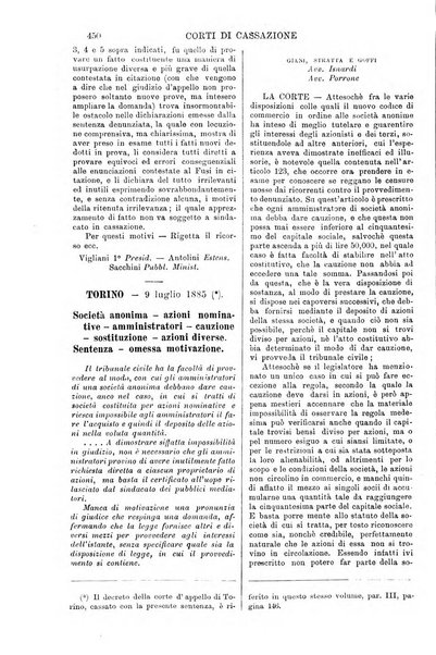 Annali della giurisprudenza italiana raccolta generale delle decisioni delle Corti di cassazione e d'appello in materia civile, criminale, commerciale, di diritto pubblico e amministrativo, e di procedura civile e penale