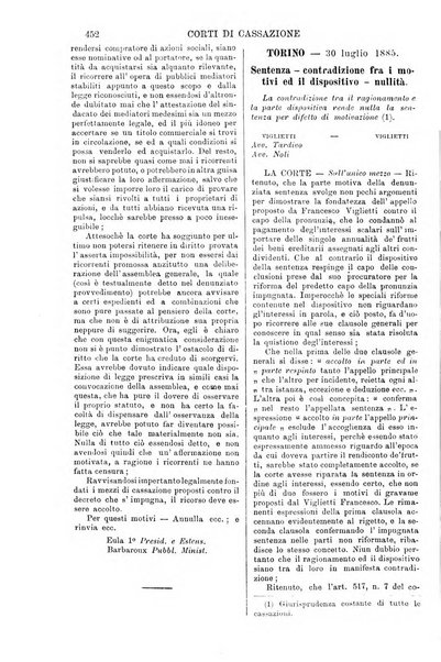 Annali della giurisprudenza italiana raccolta generale delle decisioni delle Corti di cassazione e d'appello in materia civile, criminale, commerciale, di diritto pubblico e amministrativo, e di procedura civile e penale