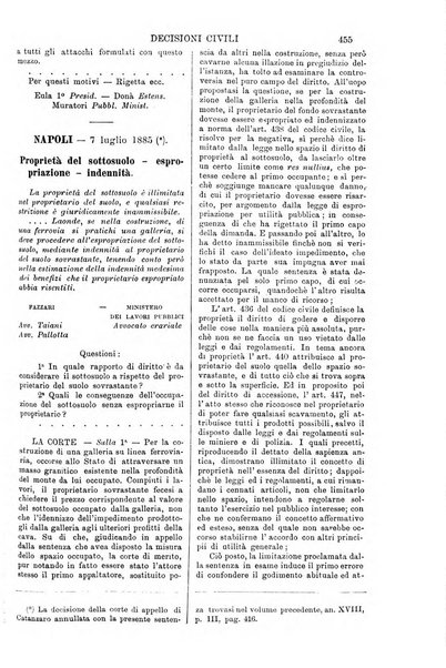 Annali della giurisprudenza italiana raccolta generale delle decisioni delle Corti di cassazione e d'appello in materia civile, criminale, commerciale, di diritto pubblico e amministrativo, e di procedura civile e penale