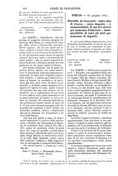 Annali della giurisprudenza italiana raccolta generale delle decisioni delle Corti di cassazione e d'appello in materia civile, criminale, commerciale, di diritto pubblico e amministrativo, e di procedura civile e penale