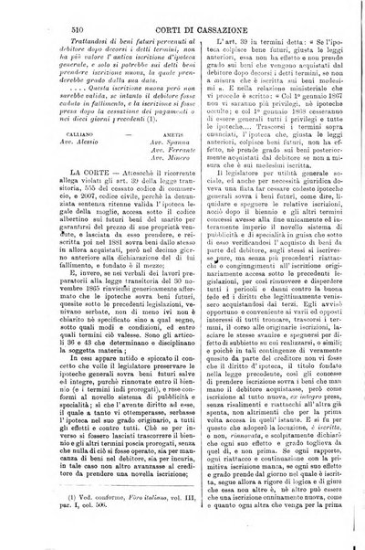 Annali della giurisprudenza italiana raccolta generale delle decisioni delle Corti di cassazione e d'appello in materia civile, criminale, commerciale, di diritto pubblico e amministrativo, e di procedura civile e penale