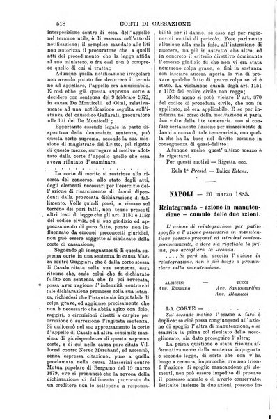 Annali della giurisprudenza italiana raccolta generale delle decisioni delle Corti di cassazione e d'appello in materia civile, criminale, commerciale, di diritto pubblico e amministrativo, e di procedura civile e penale