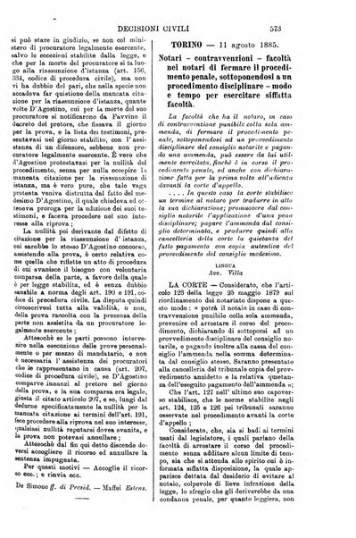 Annali della giurisprudenza italiana raccolta generale delle decisioni delle Corti di cassazione e d'appello in materia civile, criminale, commerciale, di diritto pubblico e amministrativo, e di procedura civile e penale