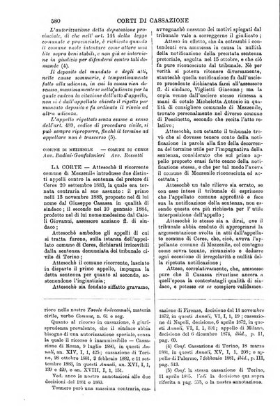 Annali della giurisprudenza italiana raccolta generale delle decisioni delle Corti di cassazione e d'appello in materia civile, criminale, commerciale, di diritto pubblico e amministrativo, e di procedura civile e penale